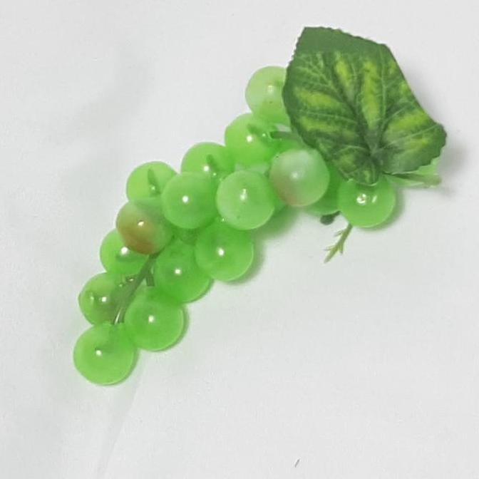 buah anggur hias pajangan hiasan dekorasi anggur palsu plastik