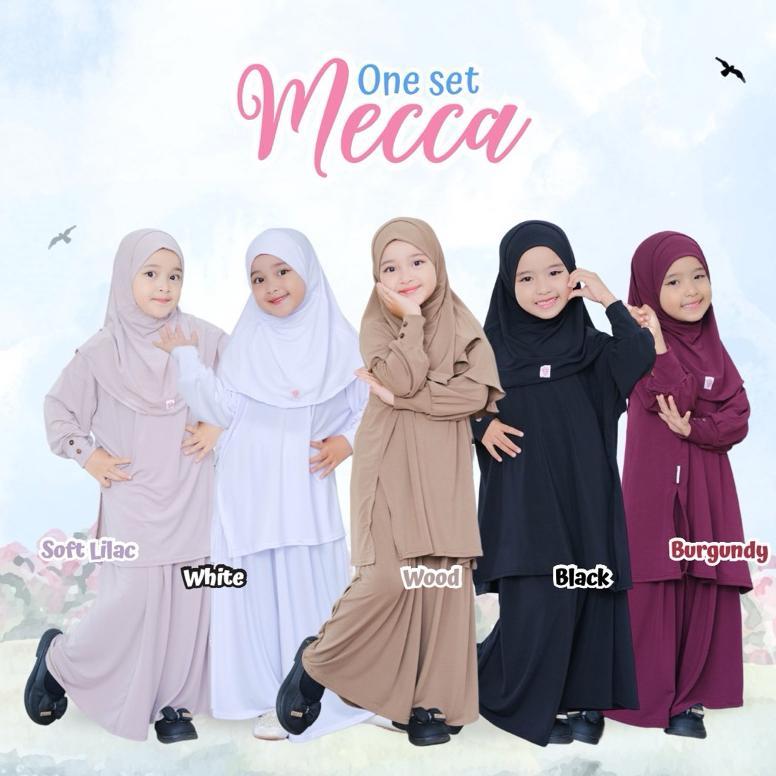 Limited Almahyra Kids-(Free Hijab) Mecca Oneset 3In1