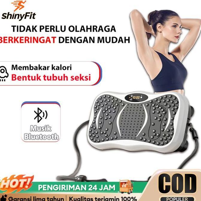 MIDEOFU ShinyFitBody Slimmer Alat Pelangsing Elektrik kaki Getar Perut Getar Mesin Massager