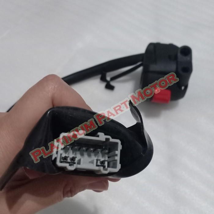 Saklar Holder Assy Kanan Switch Assy Start Hazng - Pcx 150 Hybrid Original Dan Terpercaya