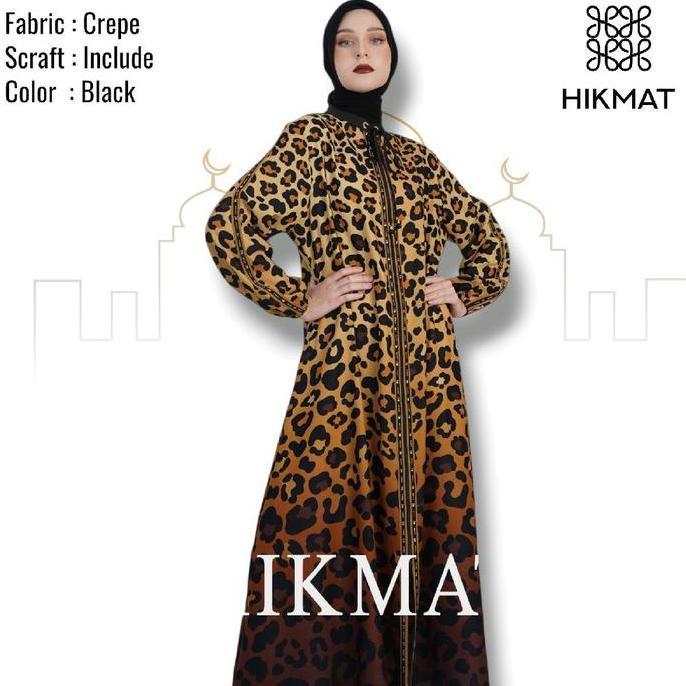 [NEW] A8847.17 - Abaya Hikmat Fashion Original set Hijab