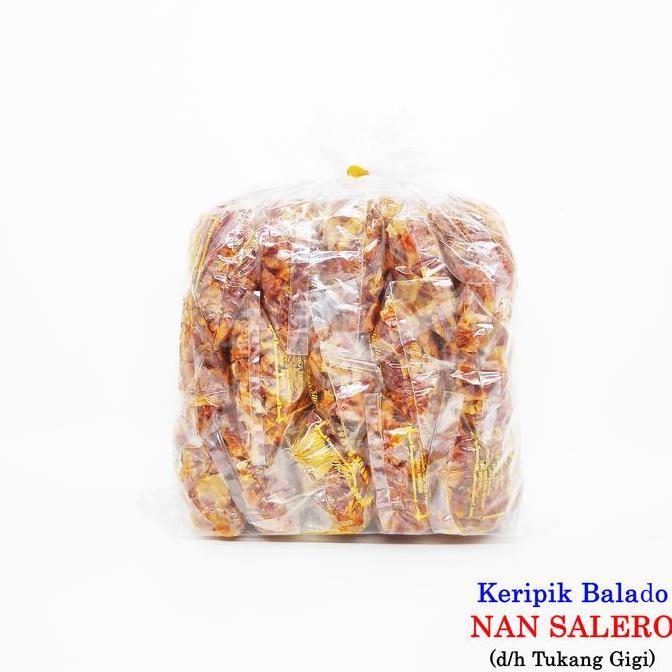 Keripik Sibolga (Singkong Teri Balado)