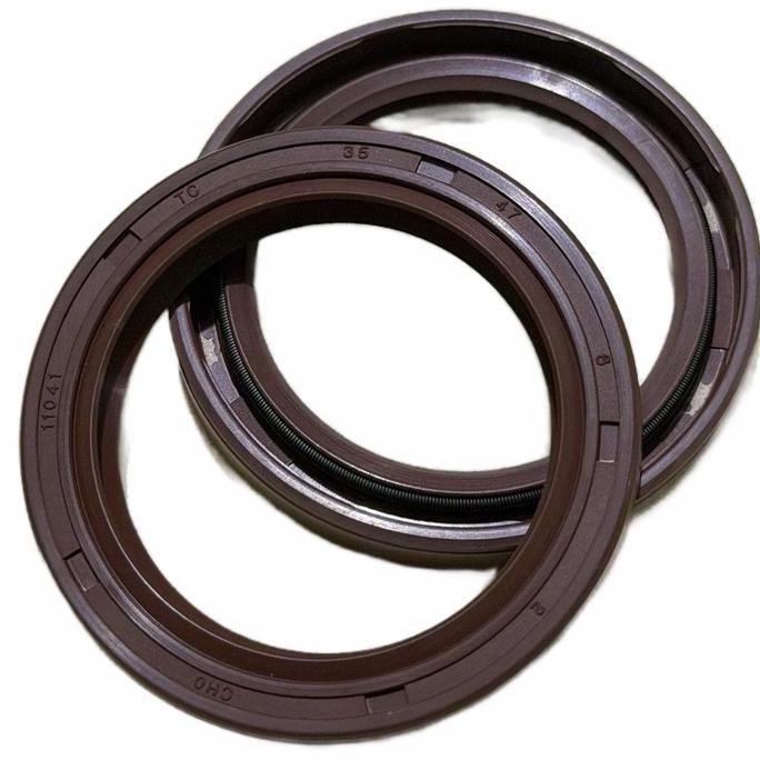 Oil Seal Tc 35X47X6 Fkm Tc 35*47*6 Tahan Panas Tc 35 47 6 Viton73 Ready Stock