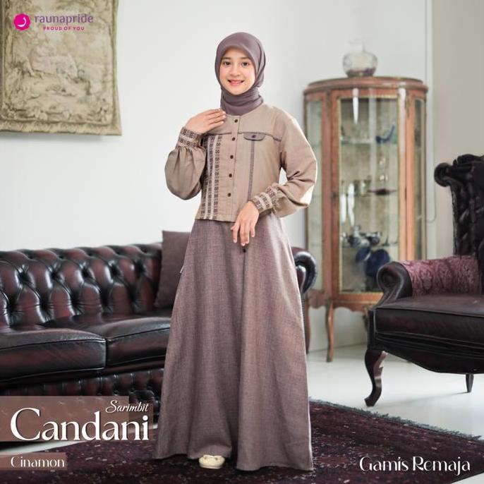 Baju keluarga Sarimbit Rauna Pride Candani Cinamon Couple Family