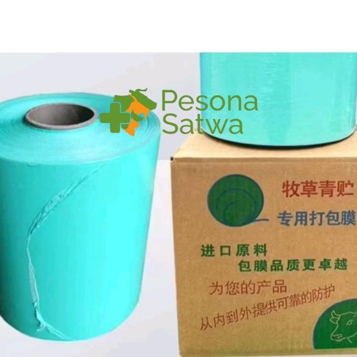 Plastic Wrap Silage Baller, Silase, Sirase - Hijau, Green New