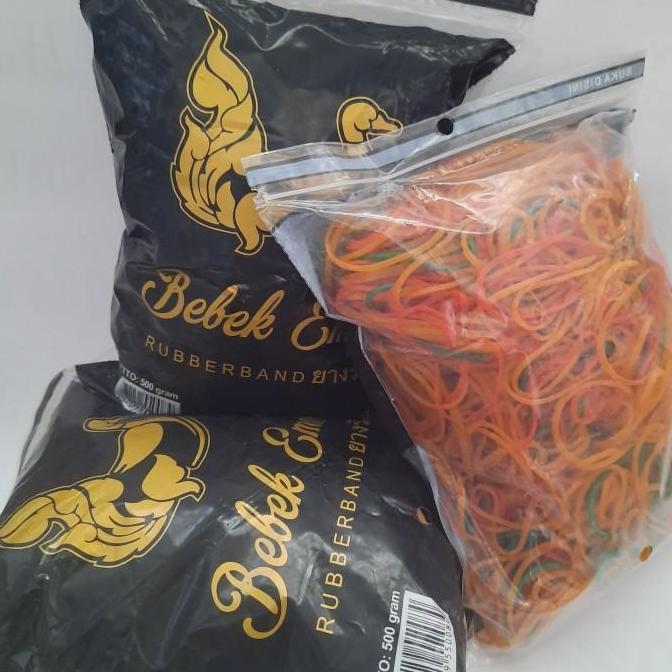 Karet pentil ( gelang ) bebek emas 500gr