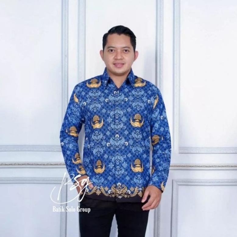 NEW Batik korpri pria terbaru Lapis Furing Dan Non Furing / Batik Korpri Pria / Seragam Korpri PNS [