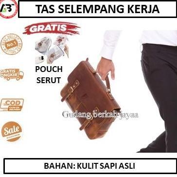 tas selempang kerja pria - Tas Kerja/Tas kantor pria ISHIYA BEATHER