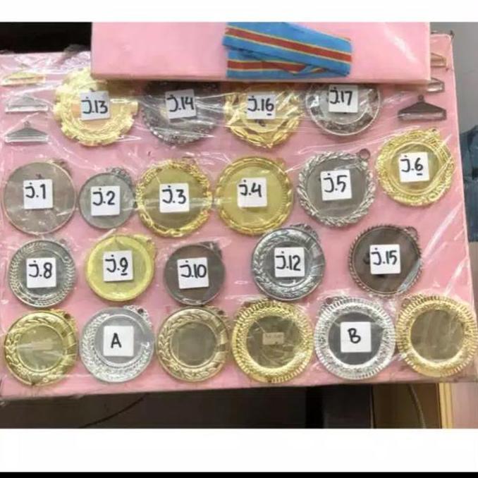 Logam Medali mendali medali logam besi emas, perak, perunggu