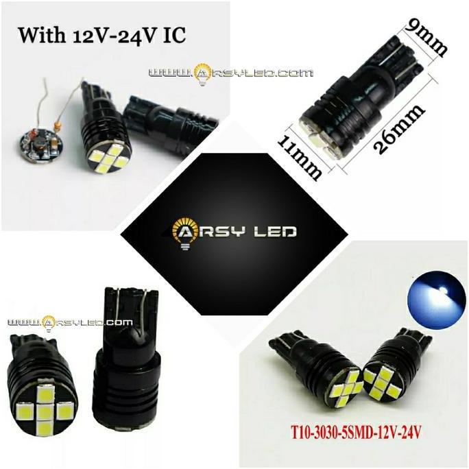 lampu plat nomor mobil LED 3030 Avanza Veloz Xenia Sigra Calya Agya
