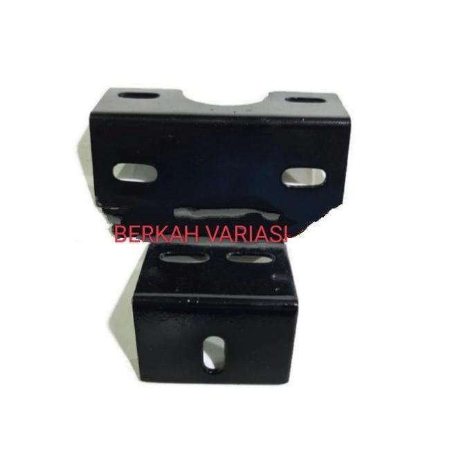 BREKET DUDUKAN LAMPU LED +DUDUKAN PLAT NOMOR ATAS RX KING