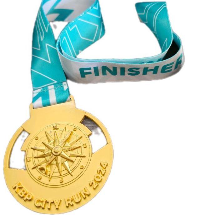 Medali Finisher Event Lari Running 2024 - Medali Lari 5k Event Running - Medal Lari Original - Menda