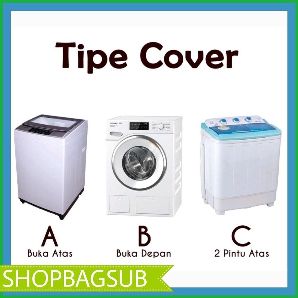 HOT DEALS Cover Mesin Cuci 2 Tabung  Sarung Mesin Cuci 2 Tabung Penutup Tutup Mesin Cuci 2 Tabung  B
