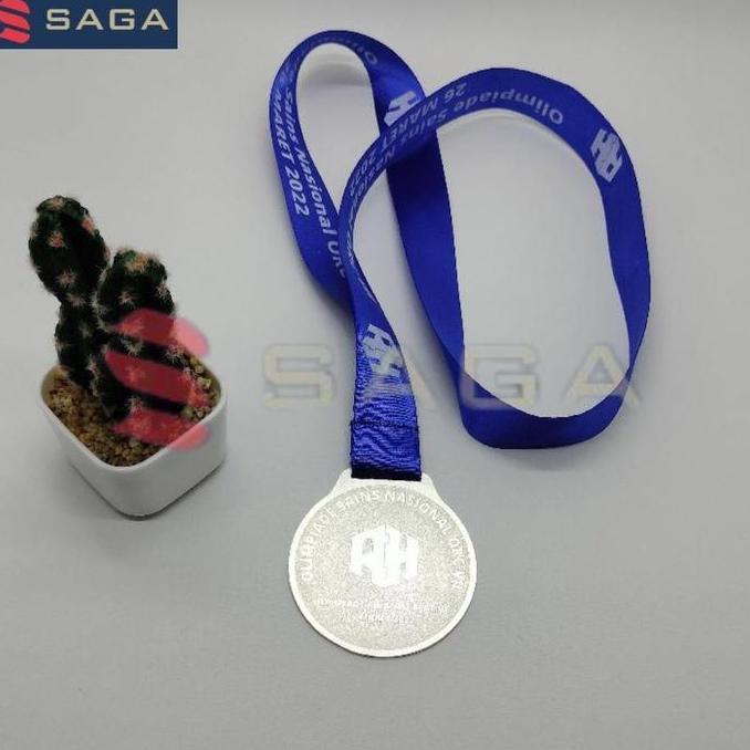 Custom Medali Kuningan Stainless / Etsa Custom Ukuran + Tali