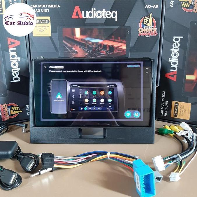 Sale Head Unit Android Wagon / Karimun Wagon R Android 9 Inch Audioteq 2/64 Gb Incell Black Screen A