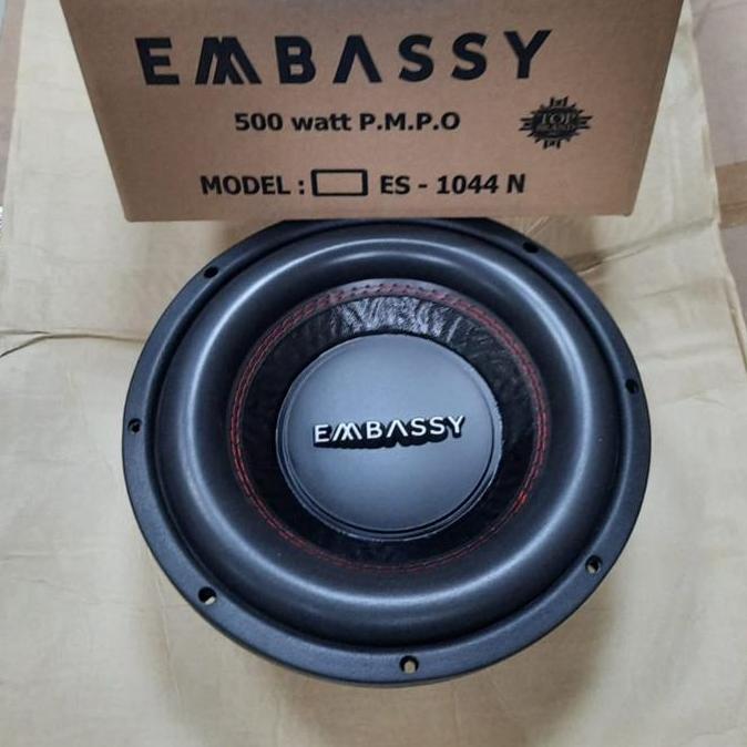 Promo Subwoofer 10 Inch Embassy Es-1044