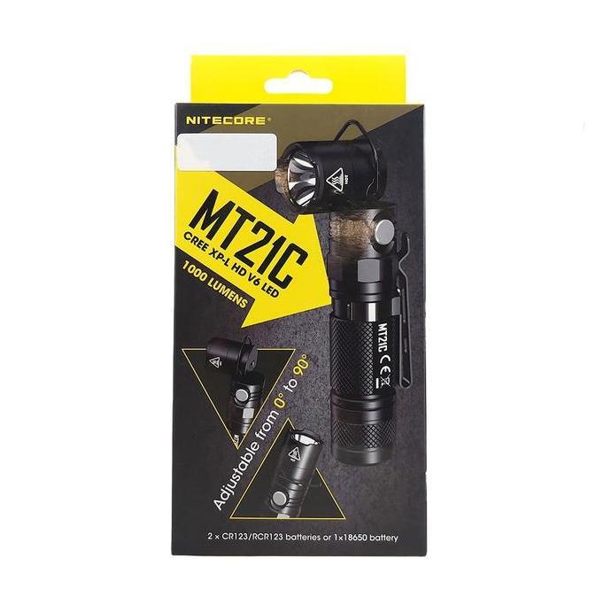 Sale Nitecore Mt21C 1000 Lumen & Baterai 18650 - S Led Cree Xp-L Hd V6