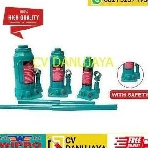 Promo Dongkrak Botol Hydraulic Jack 30Ton 30 Ton With Safety Wipro