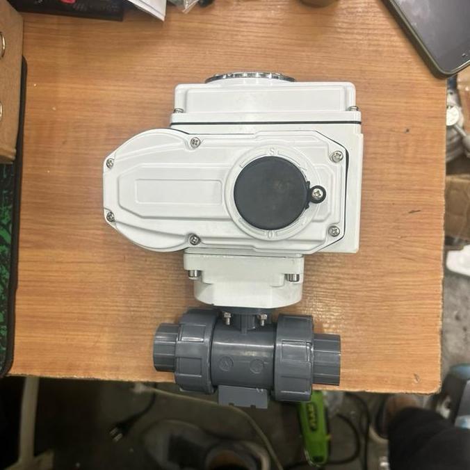 Murah Motorized Ball Valve True Union Pvc 11/2" / Actuator Motorized Ball Valve Pvc 11/2"/ True Unio