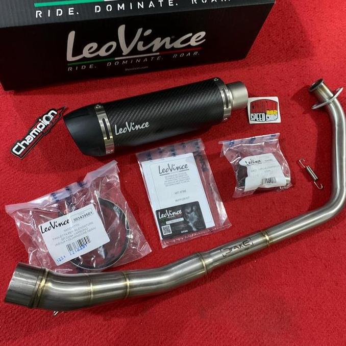 Promo Knalpot Leovince Gp Corsa Carbon Evo Long Italy Yamaha Xsr 155 Xsr155