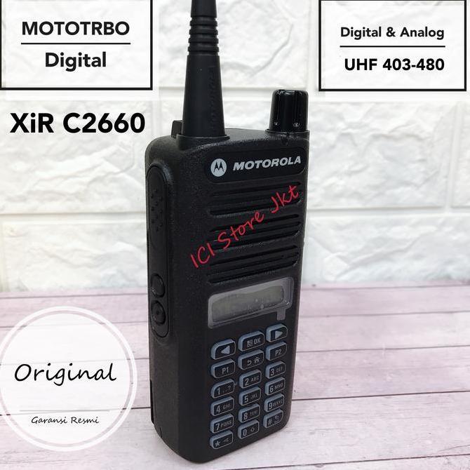 Murah Ht Motorola Xir C2660 Uhf (Garansi Resmi)