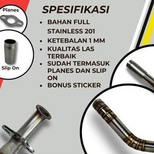 Sale Mdm Racing Muffler Pipa Leher Kenalpot Nmax New / Aerox New 26/28 Mm Bending Cacing