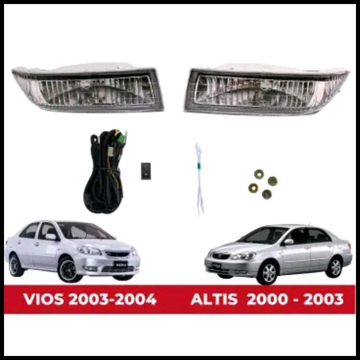 BEST DEAL FOGLAMP LAMPU KABUT  COROLLA ALTIS 2000 2001 2002 2003 LAMPU BUMPER DEPAN COROLLA ALTIS CA