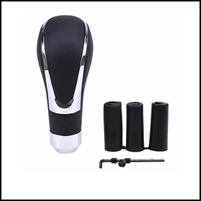 HOT DEAL GEAR SHIFT KNOB LIST CHROME GAGANG PERSENELING MOBIL ALL NEW PAJERO 