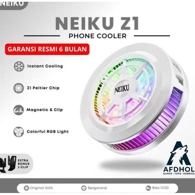 MEMO NEIKU Z1 PHONE COOLER HP HANDPHONE HAND PHONE PENDINGIN HP GAMING UNIVERSAL FANCOOLER FAN COOLE