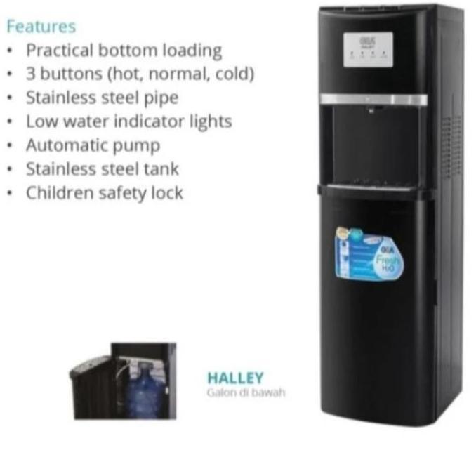 Sale Dispenser Gea Halley Galon Bawah Low Watt 190 Watt | Dispenser Gea Galon Bawah | Gea Halley Bot