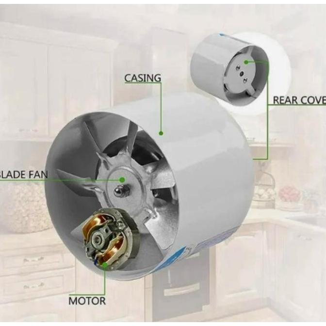 Promo 4/6 Inch Inline Fan/Inline Duct Fan/Booster Fan/Exhaust Fan