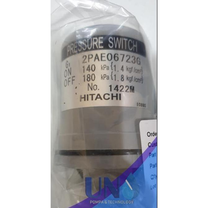Otomatis Pompa Air Hitachi Pressure Switch ASLI ORIGINAL