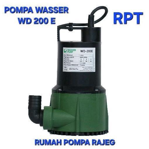 Promo Pompa Celup Wasser Wd 200E