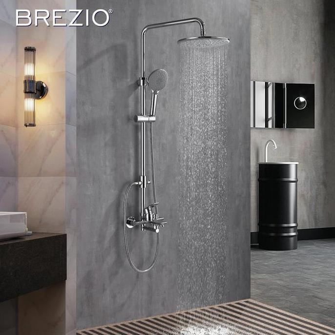 Sale Brezio Fcbz 1203 Shower Tiang Set Column Mandi Keran Kran Panas Dingin