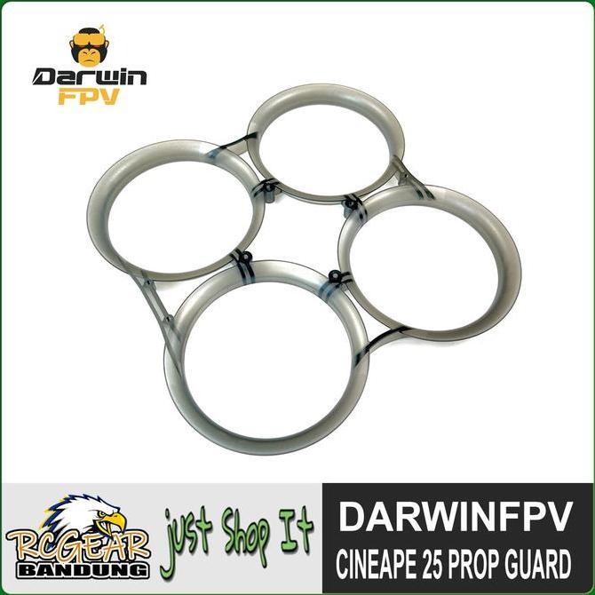 DarwinFPV CineApe 25 Cinematic Whoop FPV Drone Injection Molding Guard ready