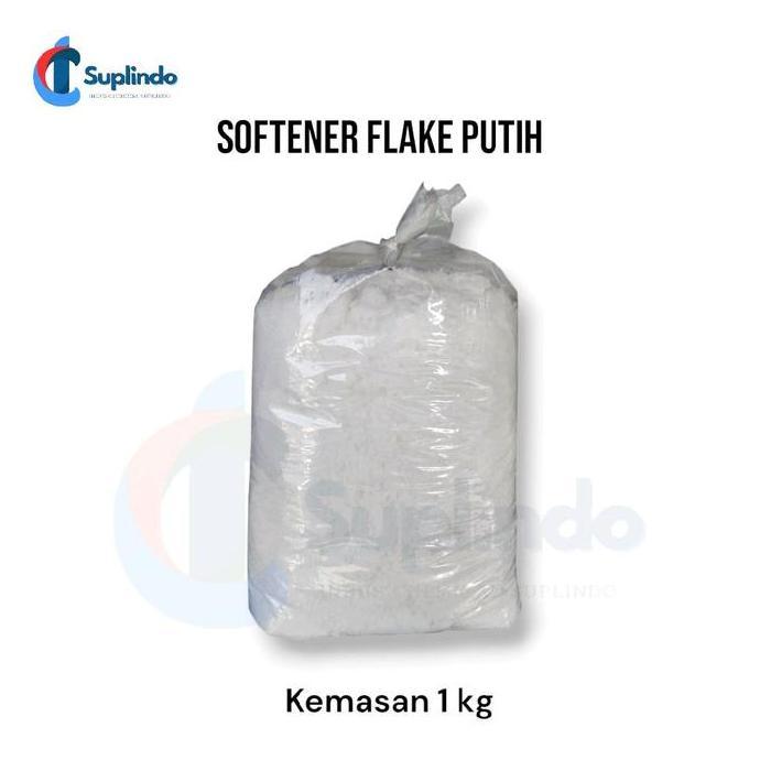 SOFTENER FLAKE PUTIH kemasan 1 kg