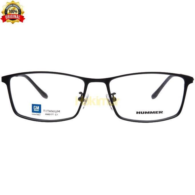 Frame Kacamata Hummer Titanium HM817T Original