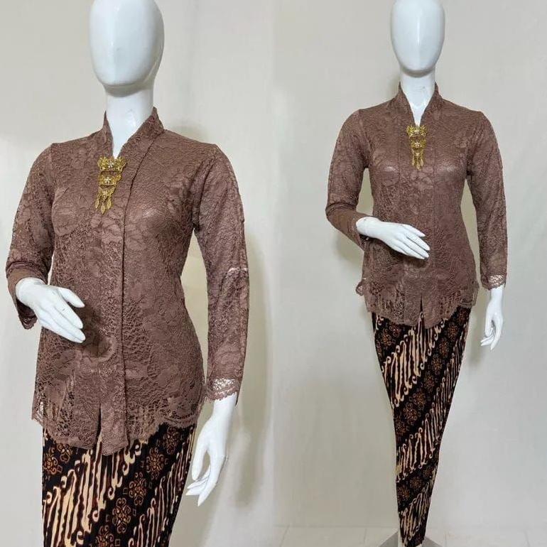 NEW DEALS KEBAYA BROKAT KARTINI - KEBAYA MODERN - SET KEBAYA WISUDA MODERN - KEBAYA REMAJA - KEBAYA 