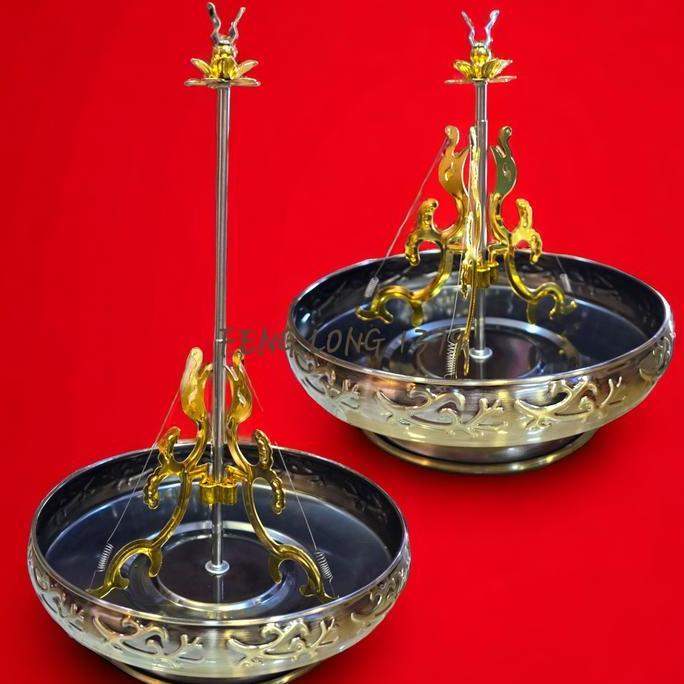 Hiolo Hio Lingkar Tempat Bakar Dupa Lingkar 24 Jam Seri Naga Bronze