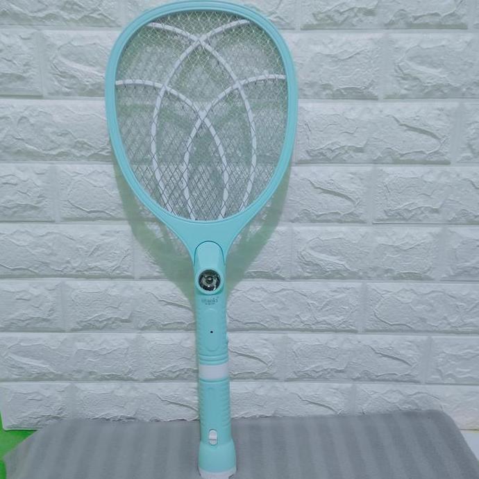 Raket Nyamuk/Raket Listrik Aoki Cas + senter lepas