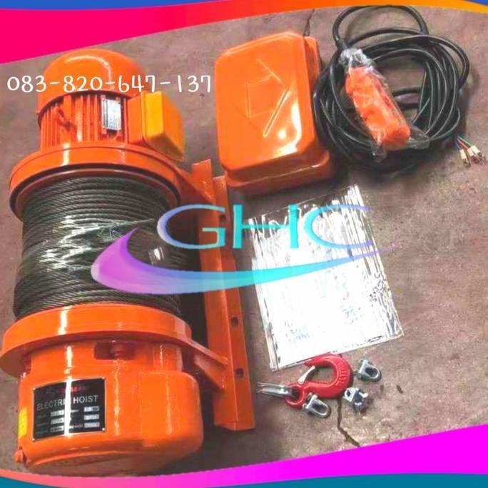 ZISIMAHE NAGASAKI Electric Winch Hoist 1 Ton 100 Meter Katrol Electric hoist