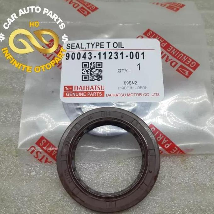 CHIYAQU Seal Kruk As Depan Taruna Espass S89 Feroza Ori Daihatsu 90043-11231