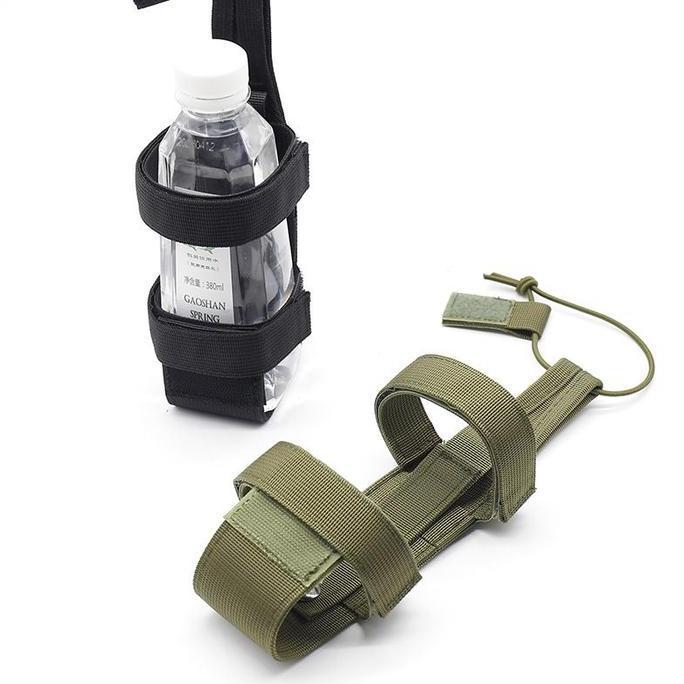 ZISIMAHE Outdoor Tactical Tas Botol Sarung Botol Tactical Tali Botol Minum