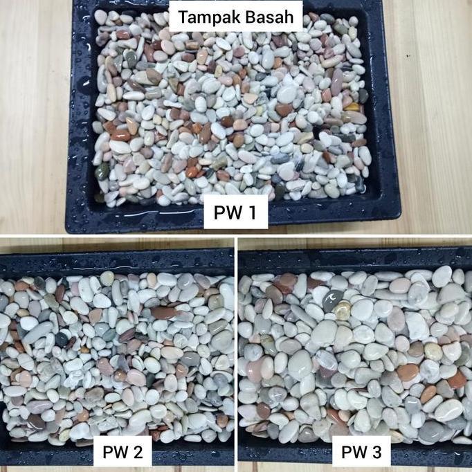 Park- Batu Panca Warna (Batu Alam Koral Sikat Mix Carport Lantai Garasi Hias Taman)