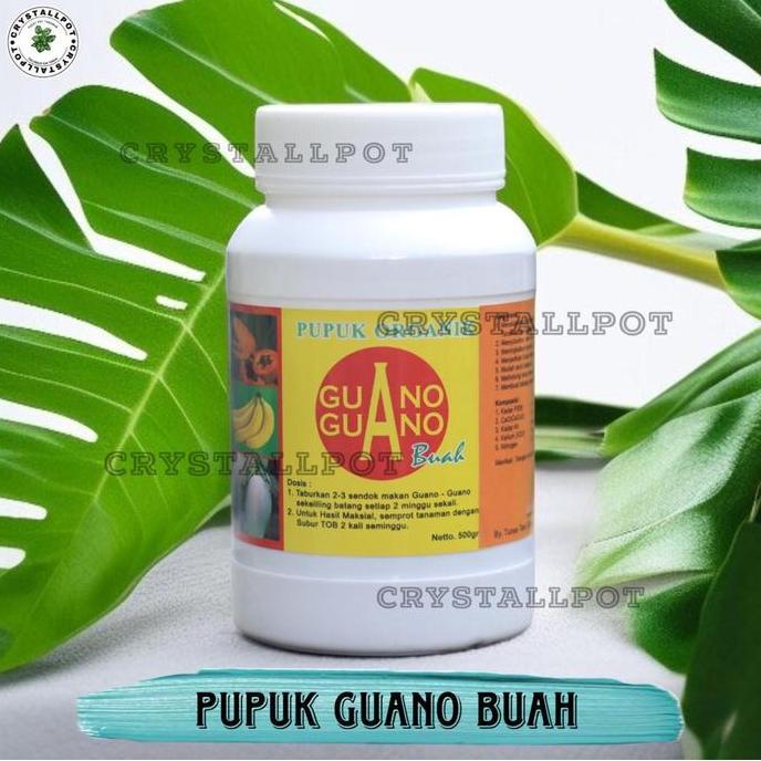 Park- Pupuk Organik Guano Guano Buah 500 Gram Kemasan Pabrik - Guano Buah