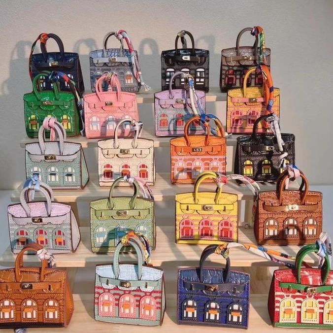 Koleksi Miniature Tas Wanita Lucu Unik / Bag Miniature Display - Its Me M103 Hadiah Kayu