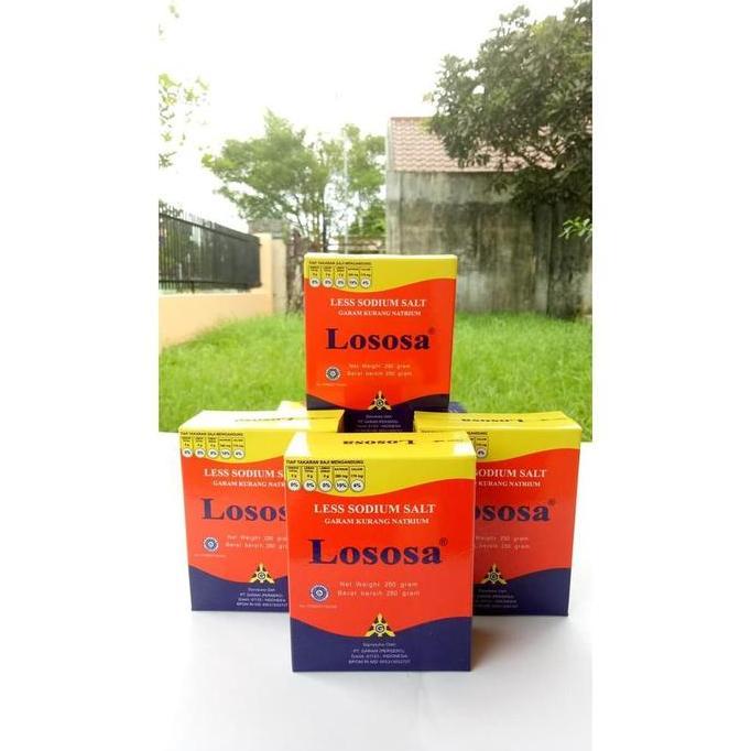 Cod,Bisa- Lososa Garam Rendah Natrium 500Gr - Garam Himalaya - Salt