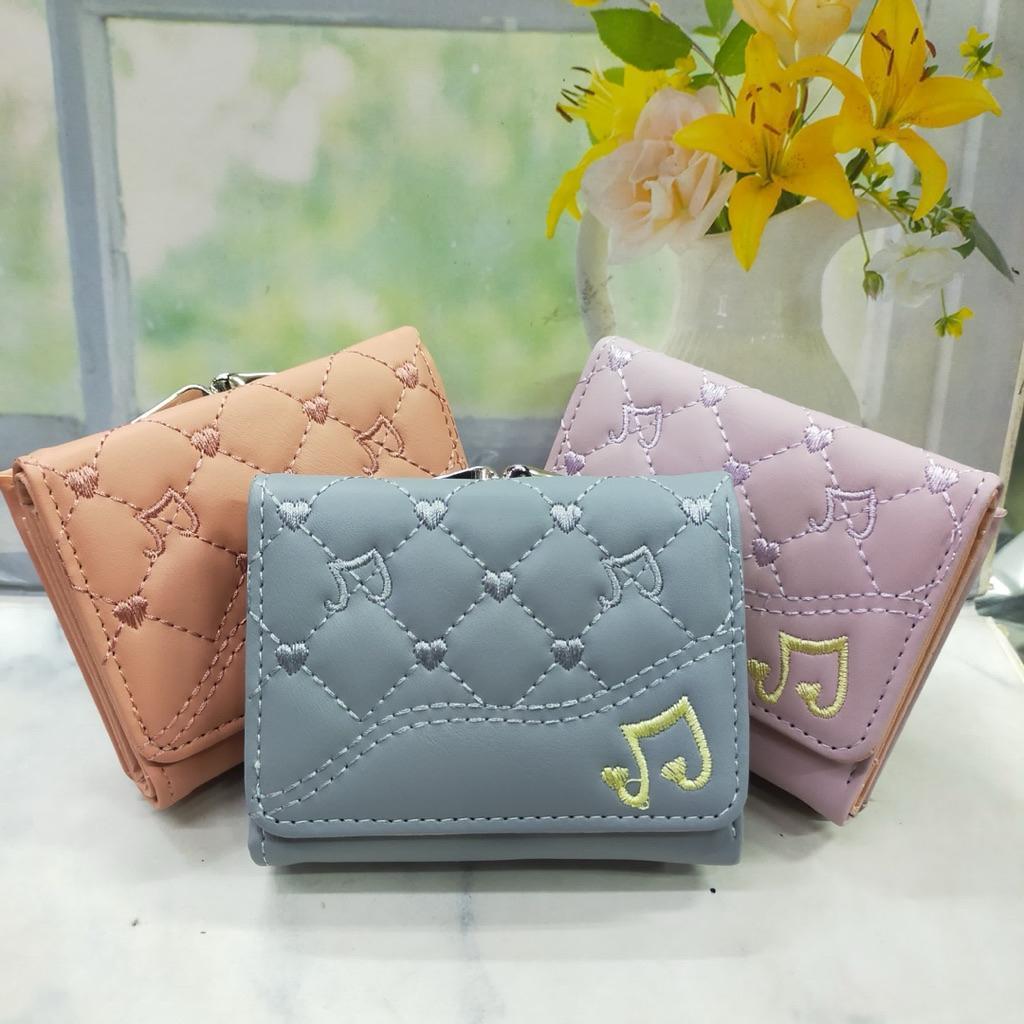 Dompet Wanita Kecil Import Forever Young Lipat Behel Bandul