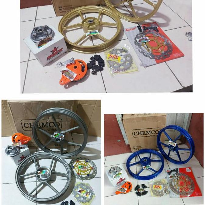 Velg BRT CHEMCO pnp tiger Gl Megapro rx king cb herex vixion old ninja