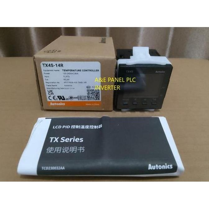 HARGA DISC - TEMPERATURE CONTROLLER AUTONICS TX4S-14R TX4S 14R TX4S14R